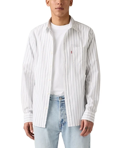 Levi's Men's Classic 1 Pocket Regular-Fit Long Sleeve Shirt