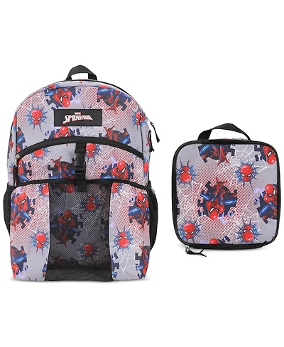 Spider-Man Toddler & Little Kids Backpack & Lunch Bag Set