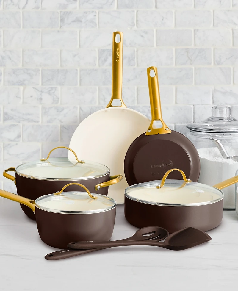 GreenPan Reserve 10-Pc. Nonstick Cookware & Utensils Set