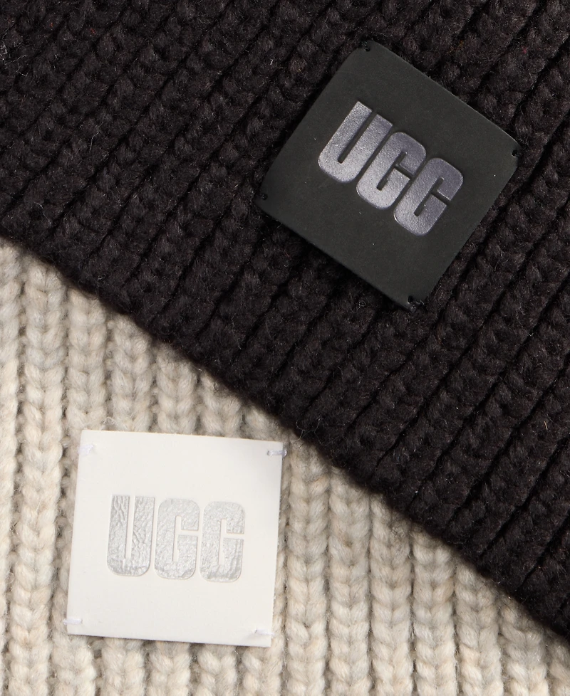 Ugg Chunky Rib Knit Scarf