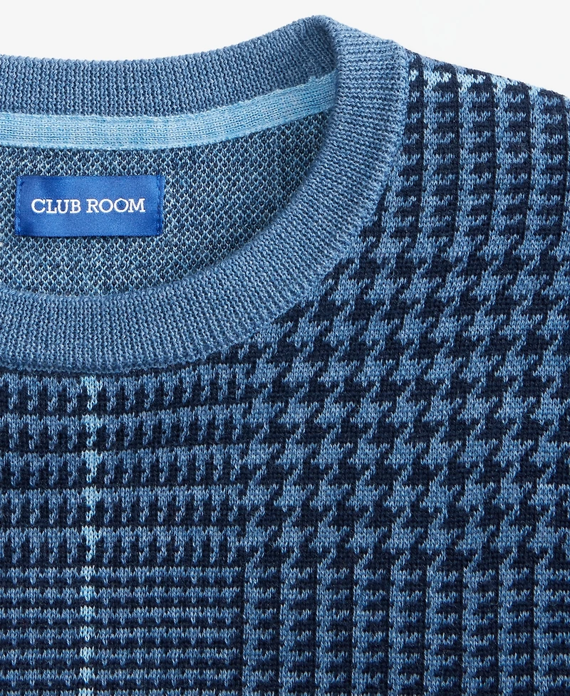 Club Room Men's Glen Plaid Sweater, Macy's Exclusive