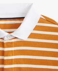 Club Room Men's Pencil Stripe Rugby Shirt, Macy's Exclusive