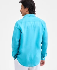 Club Room Men's 100% Linen Shirt