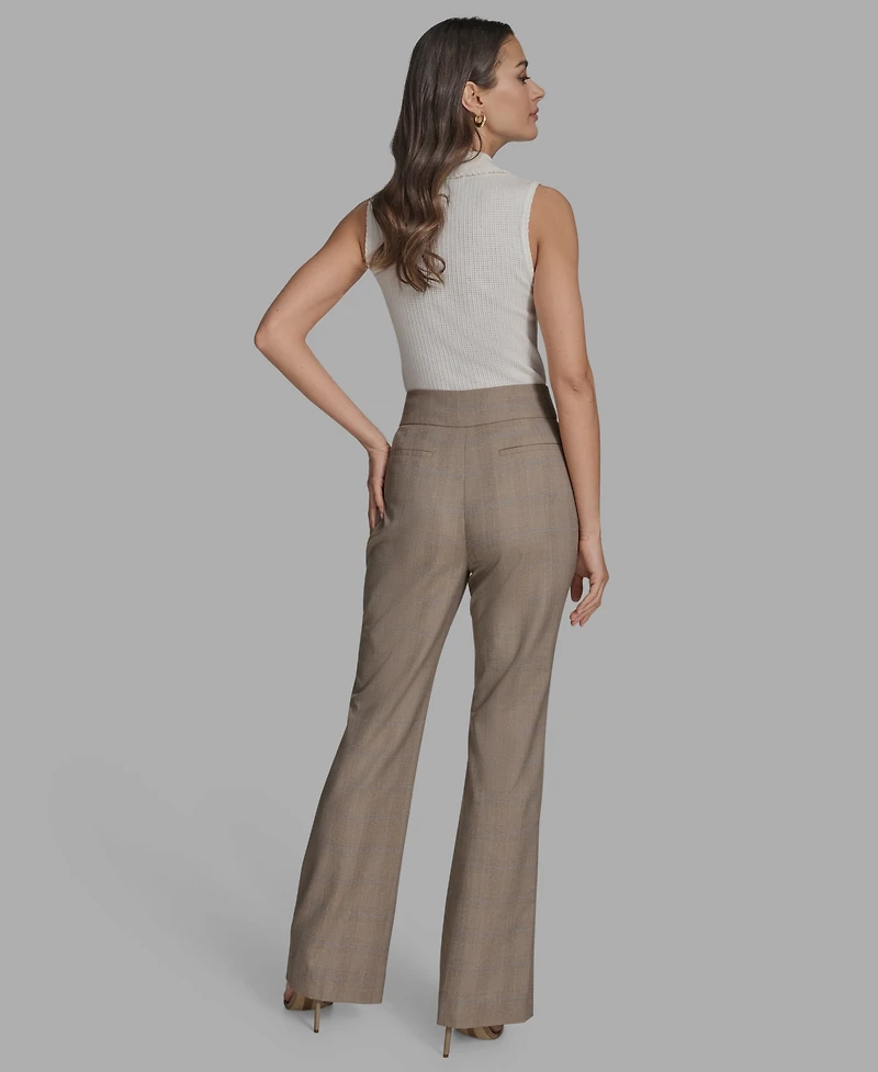 Bcbg Women's Plaid Trousers
