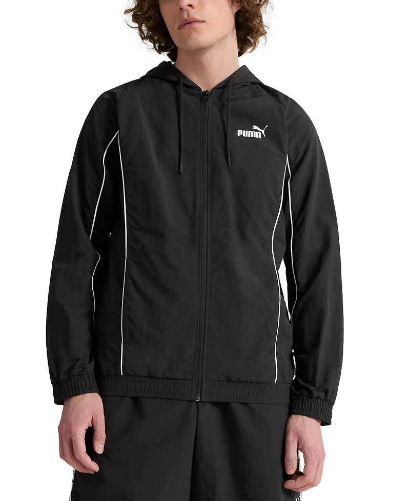 Puma Men's Sport Full-Zip Hooded Track Jacket