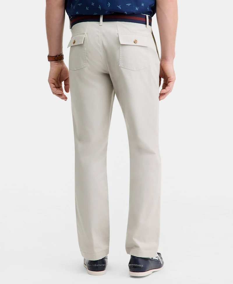 Club Room Men's Cotton Blend Relaxed Utility Pants, Macy's Exclusive