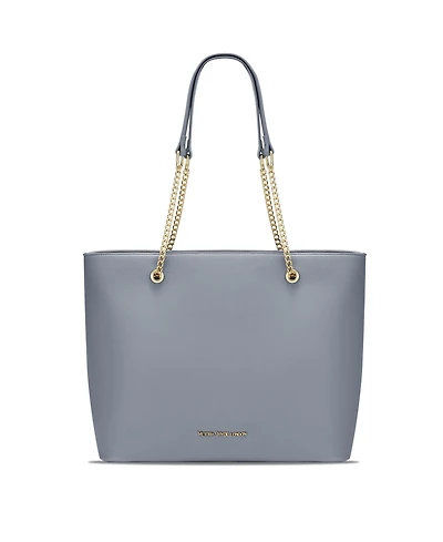 Women Large Tote Metal straps Victoria Hyde Torrans