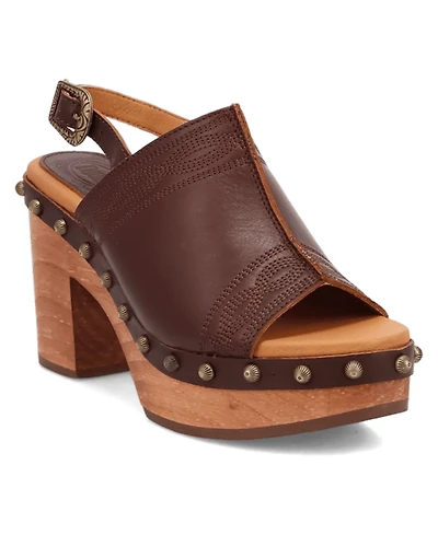 Dingo Women's Clover Wooden Sandal