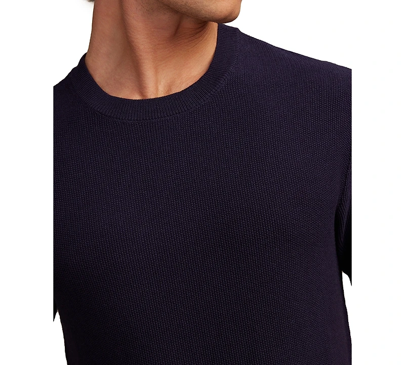 Lucky Brand Men's Short Sleeve Crewneck Sweater