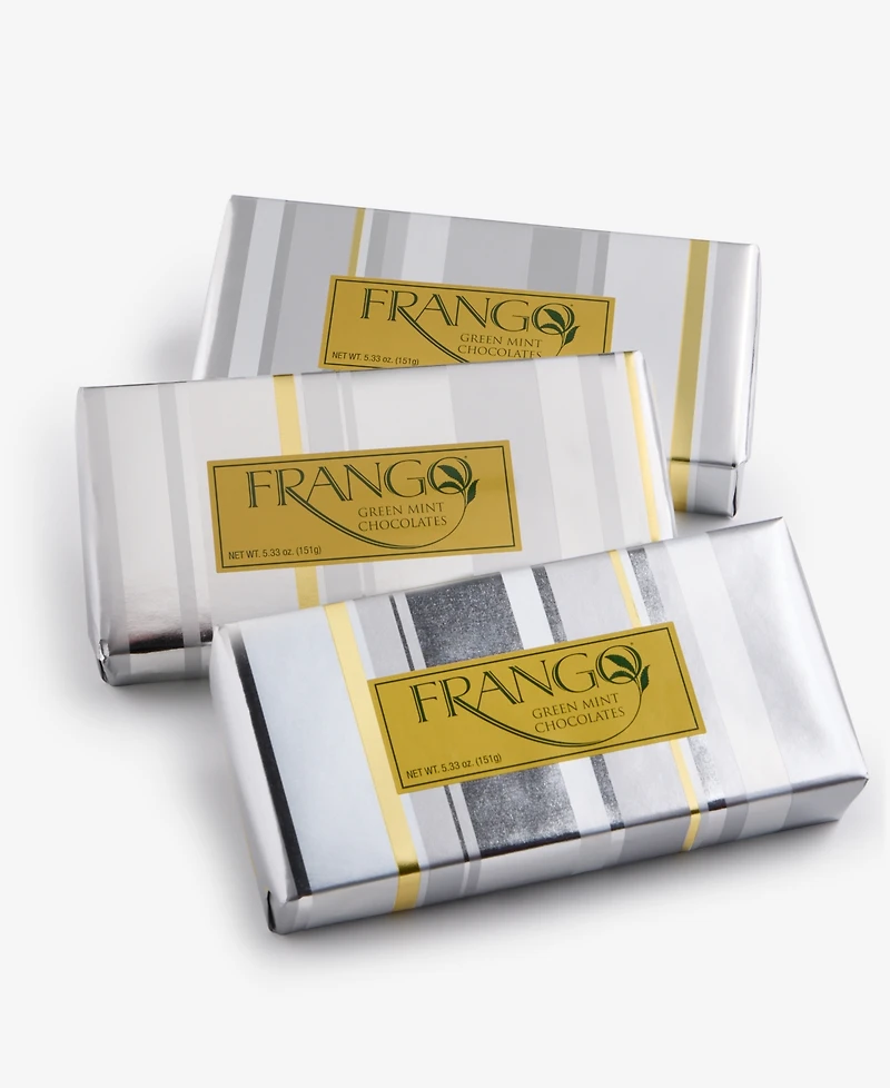 Frango Chocolates 3 Pack Holiday 1/3 lb. Wrapped Box of Green Mint Chocolates, Created for Macy's