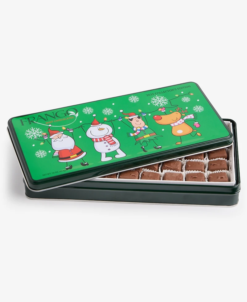 Frango Chocolates 1 Lb Holiday Collector's Tin Milk Mint Chocolates