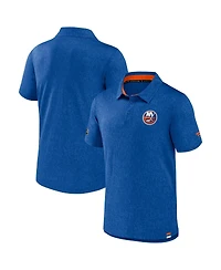 Fanatics Men's Royal New York Islanders Authentic Pro Jacquard Polo Shirt