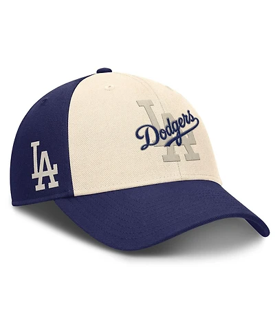 Nike Men's Royal/Natural Los Angeles Dodgers Statement Club Performance Adjustable Hat