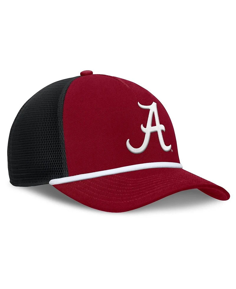Nike Men's Crimson Alabama Crimson Tide Rise Primetime Trucker Adjustable Hat