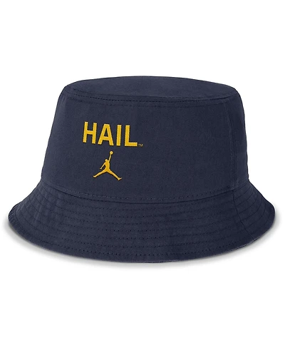 Jordan Men's Navy Michigan Wolverines Apex Primetime Bucket Hat