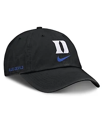 Nike Men's Black Duke Blue Devils Primetime Club Adjustable Hat