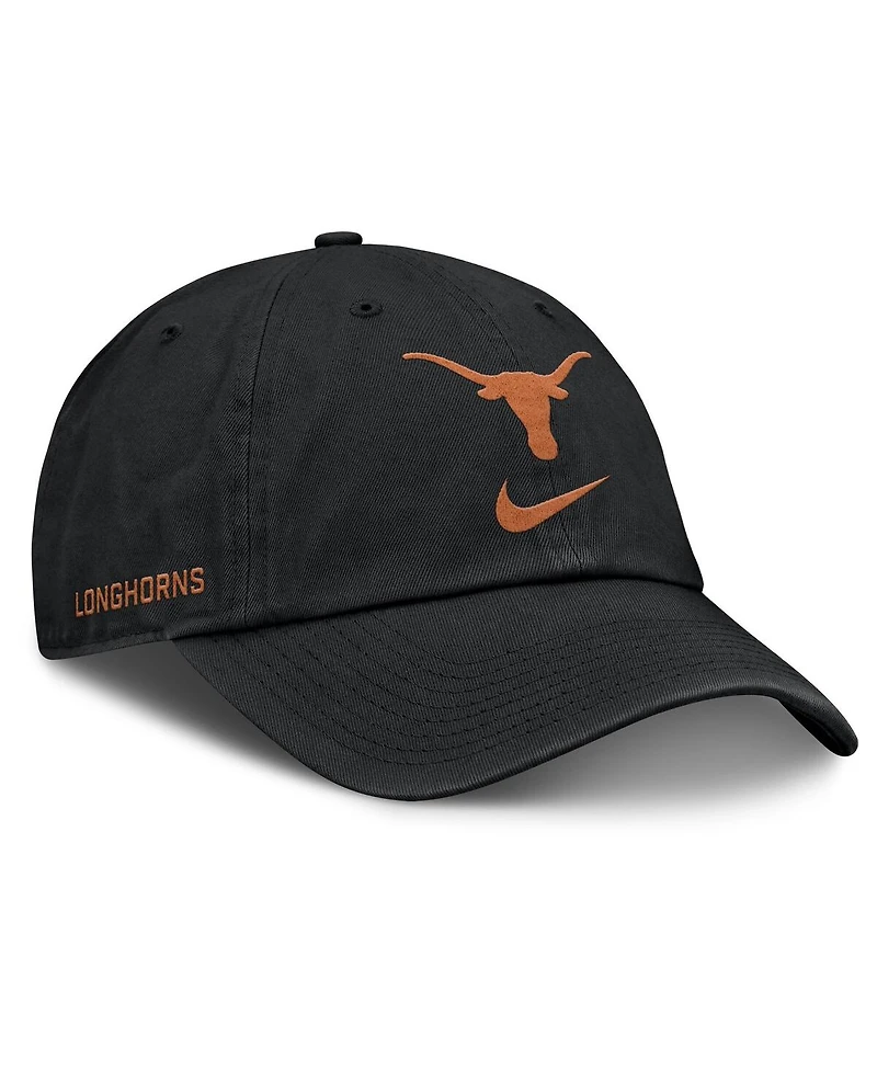 Nike Men's Black Texas Longhorns Primetime Club Adjustable Hat