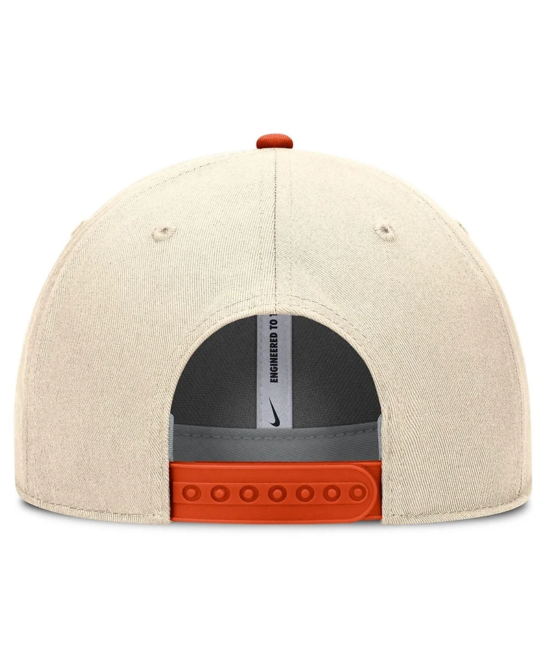 Nike Men's Natural Clemson Tigers Rise Legacy Adjustable Hat