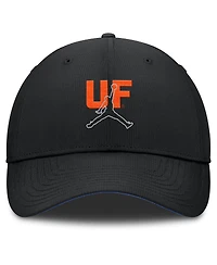 Jordan Men's Black Florida Gators Club Prep Performance Adjustable Hat