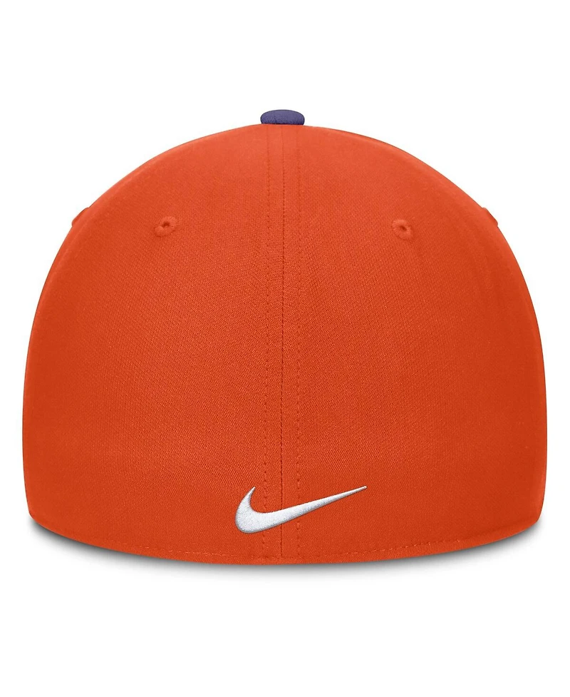 Nike Men's Purple/Orange Clemson Tigers 2025 Sideline Rise Local Performance Flex Hat