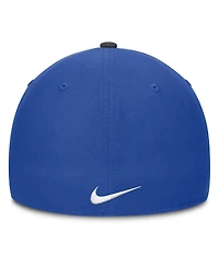 Nike Men's Black/Royal Duke Blue Devils 2025 Sideline Rise Local Performance Flex Hat
