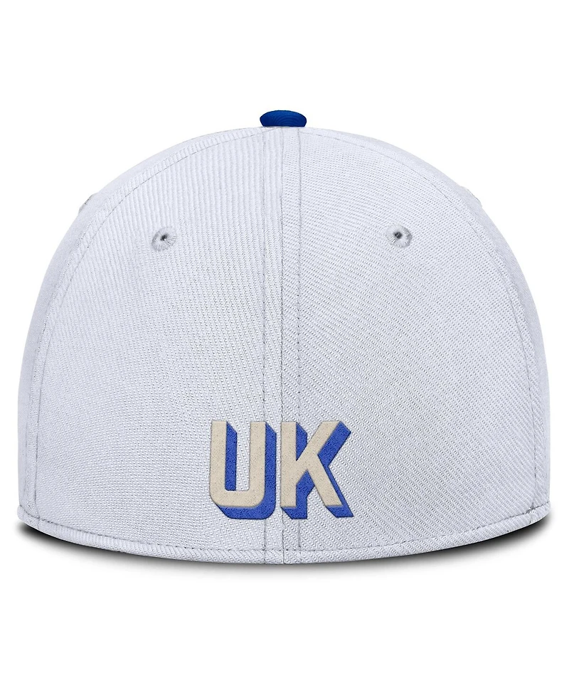 Nike Men's White Kentucky Wildcats Legacy Rise Performance Flex Hat