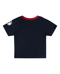 Outerstuff Toddler 2-Piece Navy Cleveland Guardians Bonus Ball T-Shirt and Shorts Set