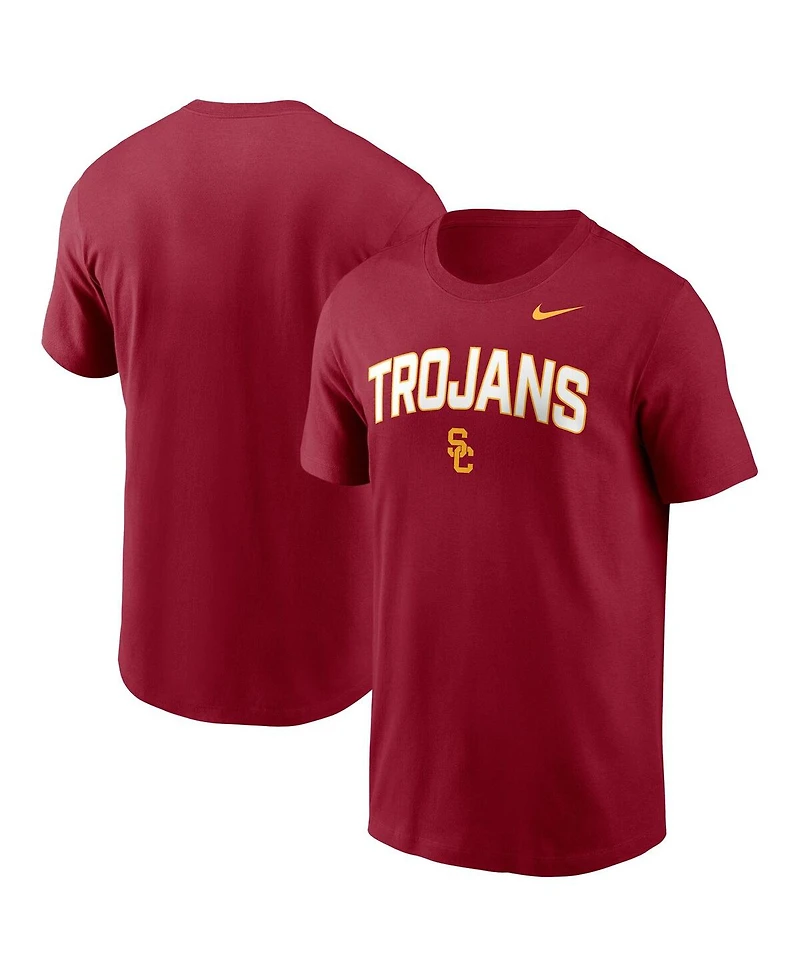 Nike Men's Cardinal Usc Trojans Primetime Arch Stack T-Shirt