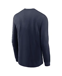 Nike Men's Navy Penn State Nittany Lions Classic Location Long Sleeve T-Shirt
