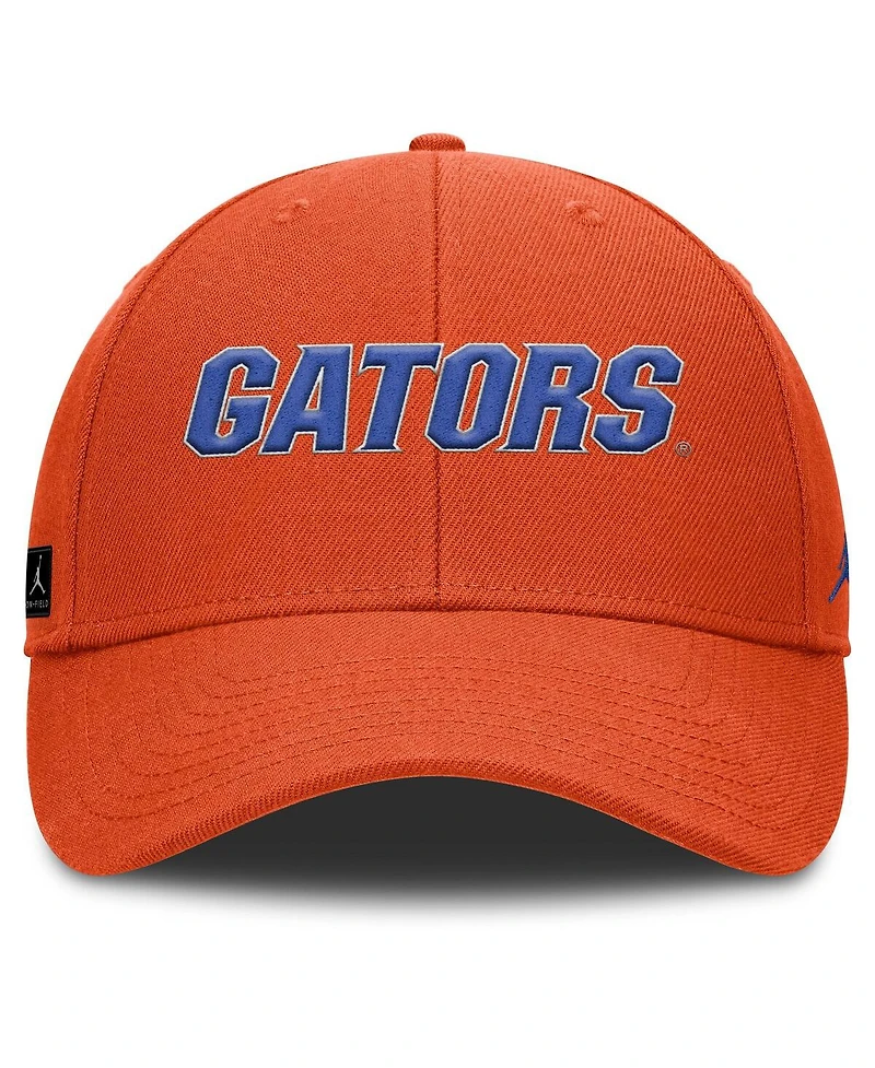 Jordan Men's Orange Florida Gators 2025 On-Field Rise Performance Adjustable Hat