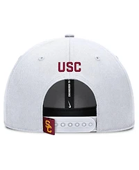 Nike Men's White Usc Trojans 2025 On-Field Rise Performance Adjustable Hat