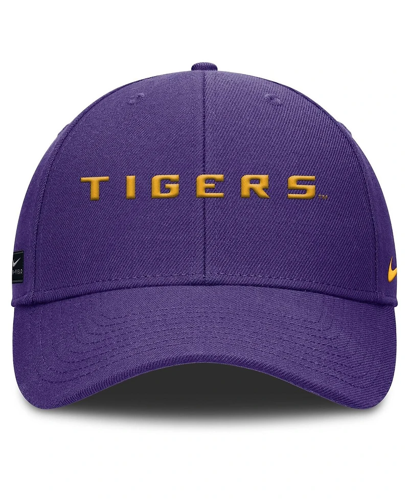 Nike Men's Lsu Tigers 2025 On-Field Rise Performance Adjustable Hat