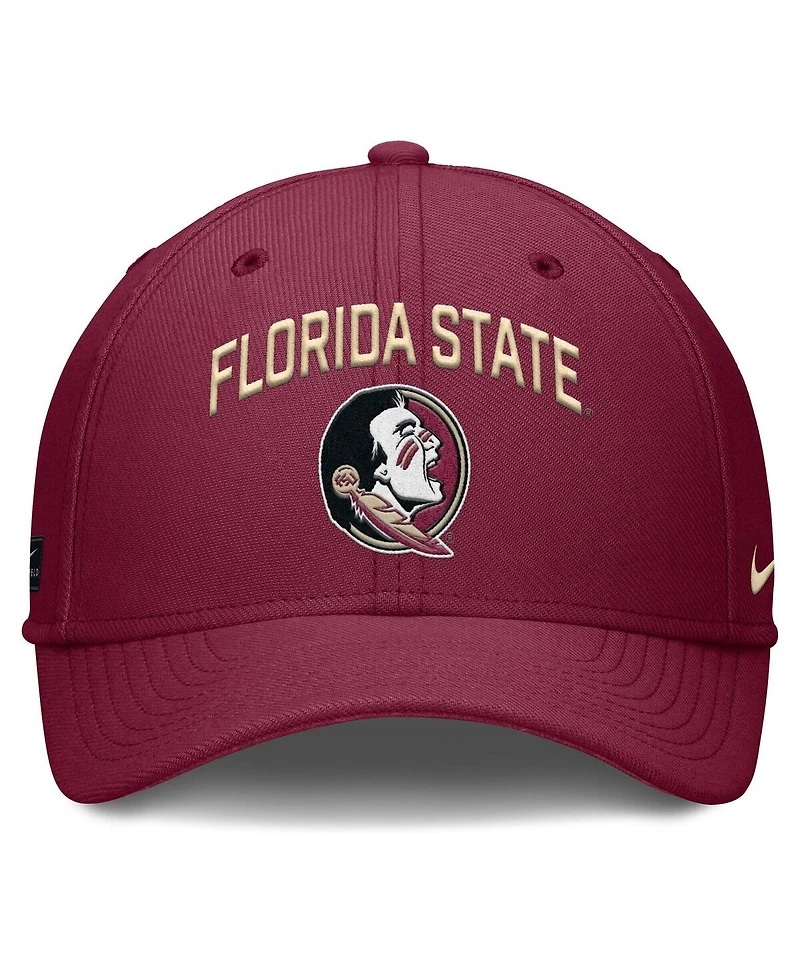 Nike Men's Garnet Florida State Seminoles 2025 On-Field Rise Performance Flex Hat