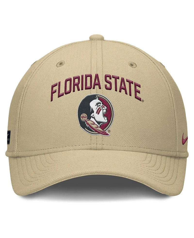 Nike Men's Gold Florida State Seminoles 2025 On-Field Rise Performance Flex Hat