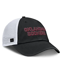 Jordan Men's Black Oklahoma Sooners 2025 Gameday On-Field Club Adjustable Trucker Hat