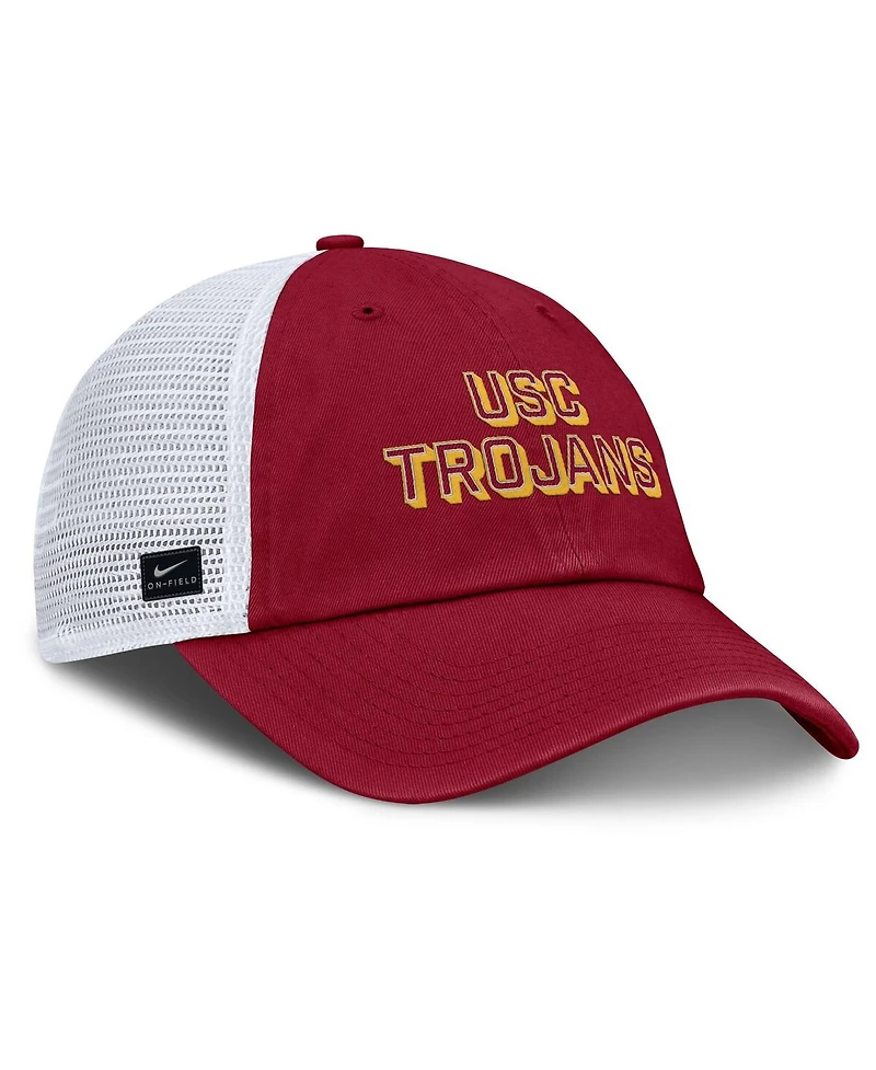 Nike Men's Cardinal Usc Trojans 2025 Gameday On-Field Club Adjustable Trucker Hat