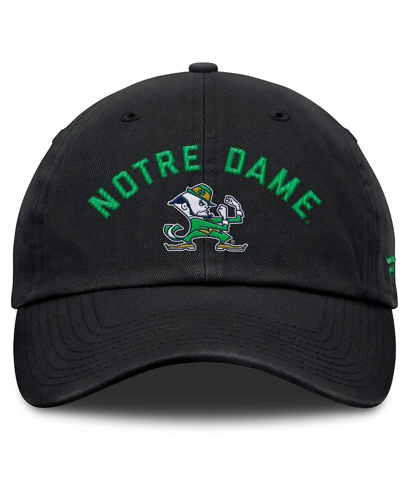 Fanatics Men's Black Notre Dame Fighting Irish Myth Adjustable Hat