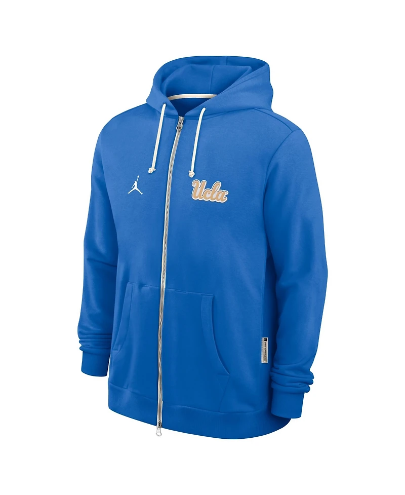 Jordan Men's Blue Ucla Bruins 2025 Sideline Performance Full-Zip Hoodie