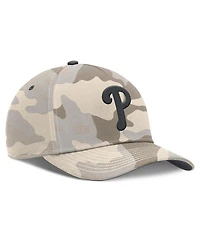 Nike Men's Natural Philadelphia Phillies Camo Pack Rise Adjustable Hat
