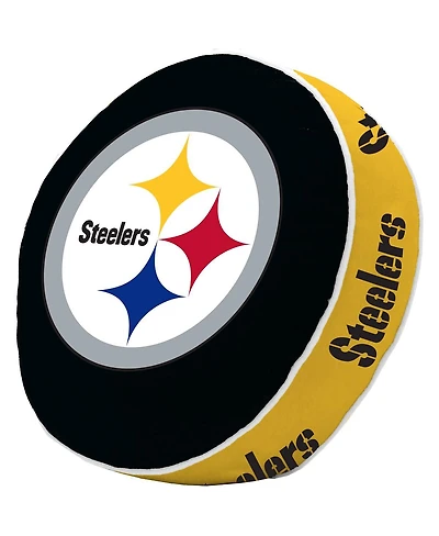 Logo Brands Pittsburgh Steelers Team Puff Pillow