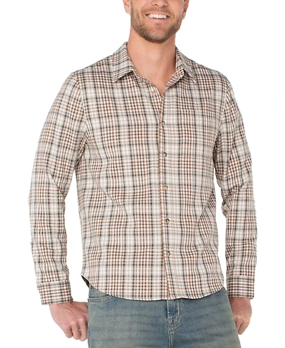 Liverpool Los Angeles Men's Long-Sleeve Check Shirt