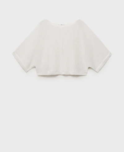 Mango Women's Oversized Fine-Knit Sweater