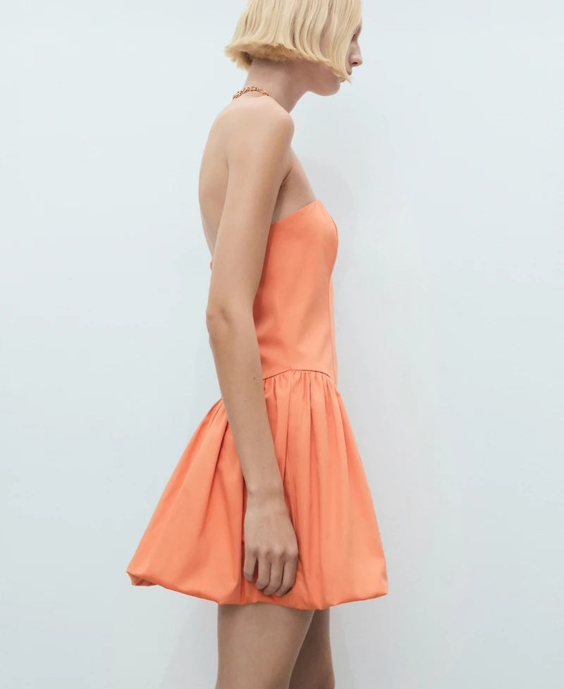 Mango Women's Short Balloon-Effect Dress