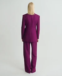 Mango Women's Double-Breasted Suit Jacket