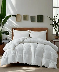 Unikome Lightweight White Goose Feather and Down Comforter