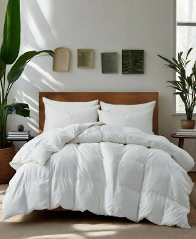 Unikome Lightweight White Goose Feather Down Comforter