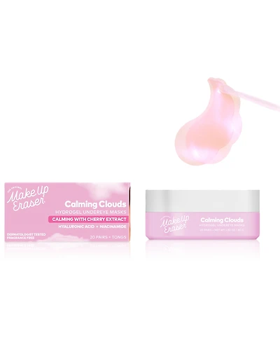 MakeUp Eraser Calming Clouds Hydrogel Undereye Masks, 20 Pairs
