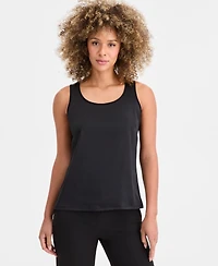 Anne Klein Women's Mixed-Media Tank Top