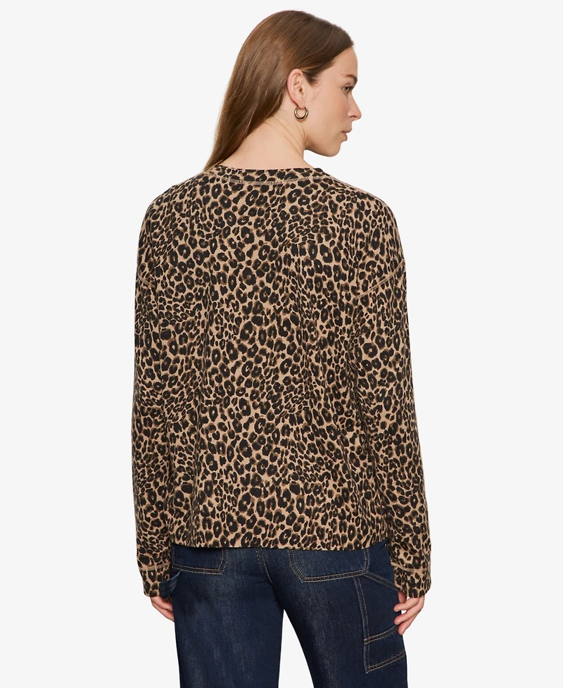 Sanctuary Women's 24/7 Popover Crew Neck Top