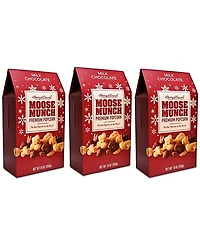 Harry & David Milk Chocolate Moose Munch Gable Boxes, 3 Pack